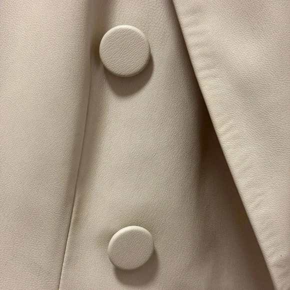 New ZARA leather women jacket coat blazer - Picture 5 of 6